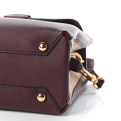 Burberry Derby Calfskin House Check Small Camberley Mahogany Red 8 of 8