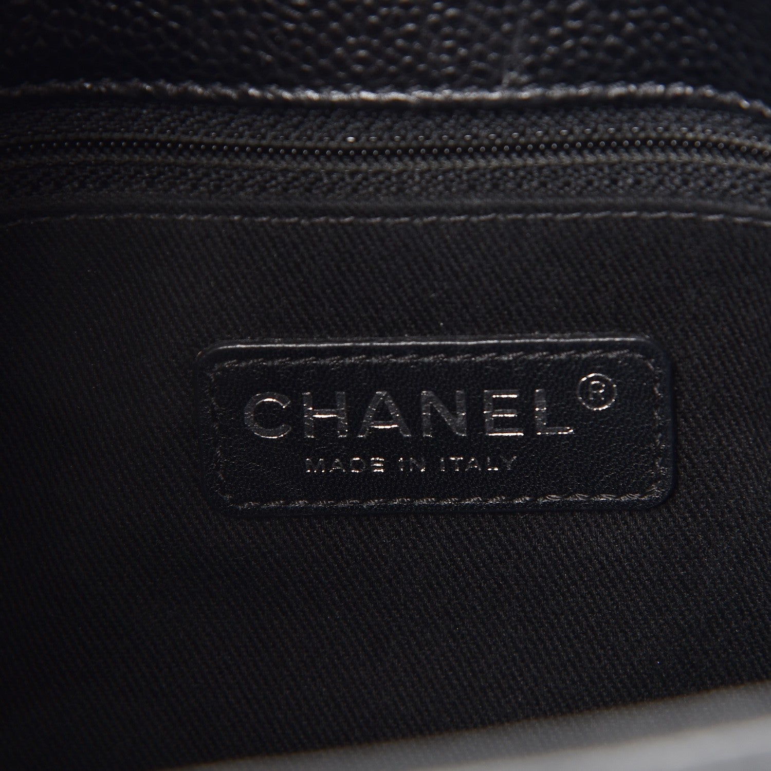 Chanel Caviar Quilted Timeless CC Tote Black 6 of 7