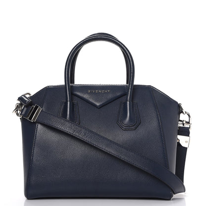 Givenchy Sugar Goatskin Small Antigona Navy 1 of 7