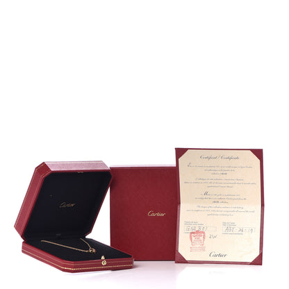 Cartier 18K Yellow Gold Interlocking LOVE Necklace 8 of 8