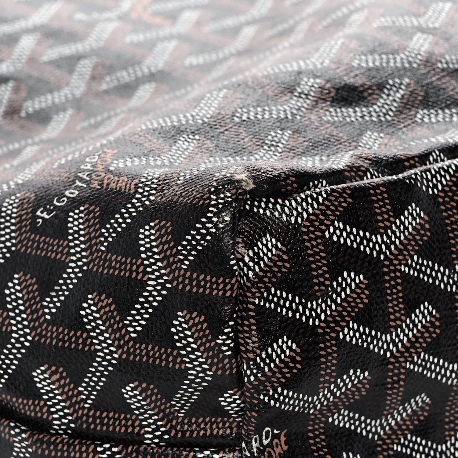 Goyard Goyardine Fidji Zip Hobo Black 5 of 17