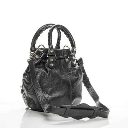 Balenciaga Agneau Giant 12 Silver Hardware Mini Pompon Gris Fossile 3 of 7