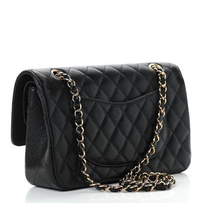 Chanel Caviar Quilted Medium Double Flap Black 5 of 17