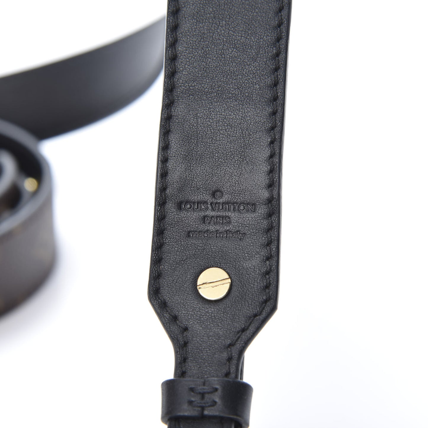 Monogram Bandouliere Shoulder Strap XL Black
