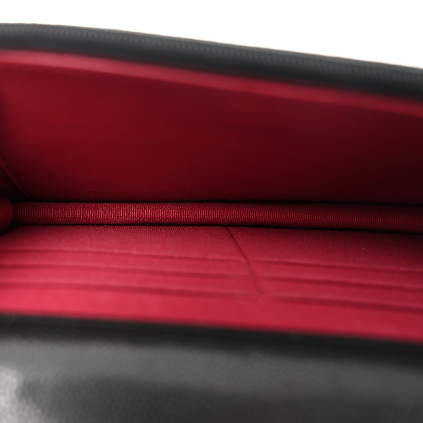 Caviar Quilted Twist Your Buttons Wallet On Chain WOC Black