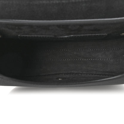 Christian Dior Grained Calfskin Medium Bobby Flap Black 5 of 10