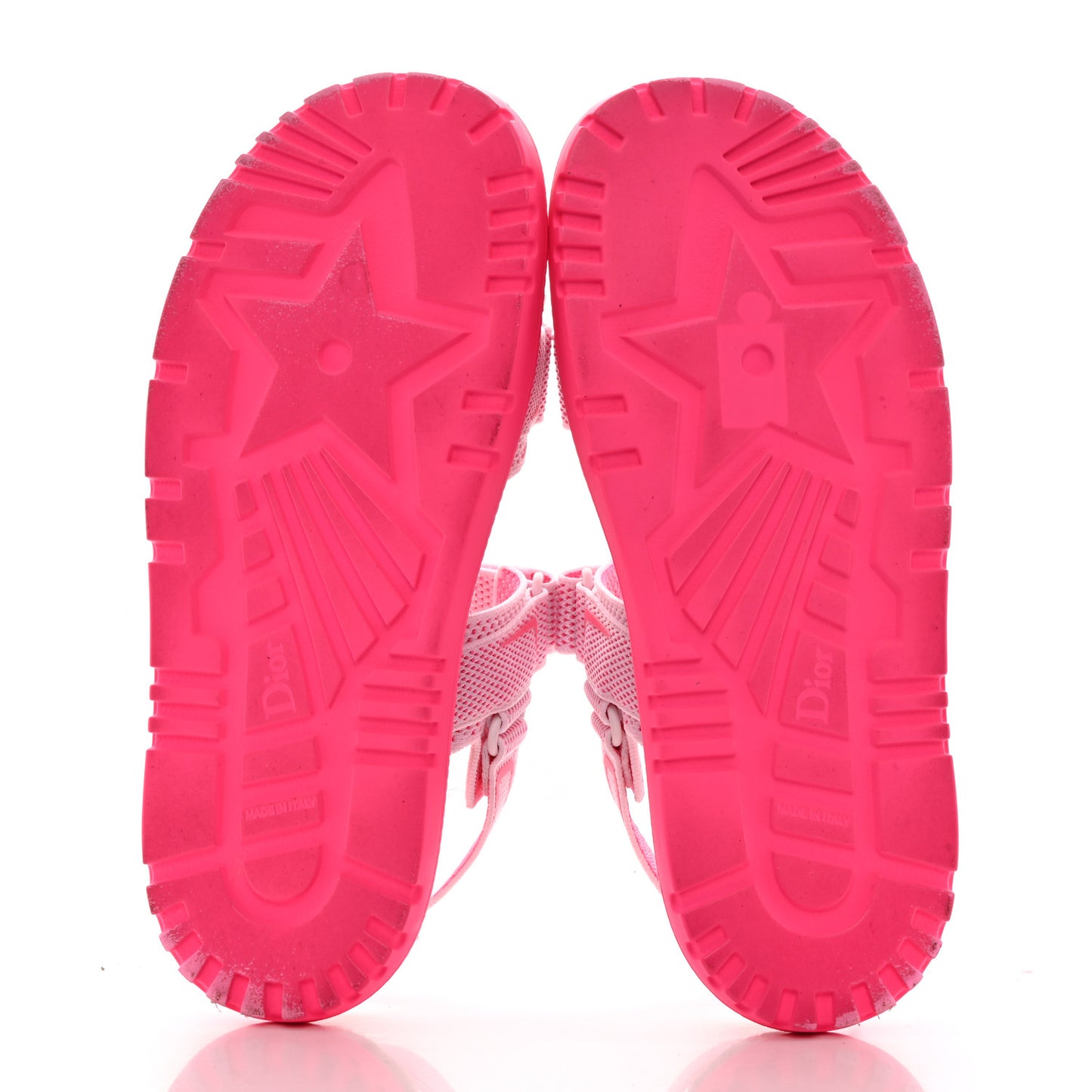 Technical Knit Jute Dioract 10mm Sandals 40.5 White Fuchsia