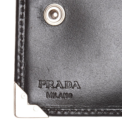 Prada Nappa Bi-Fold Wallet Cacao 6 of 8