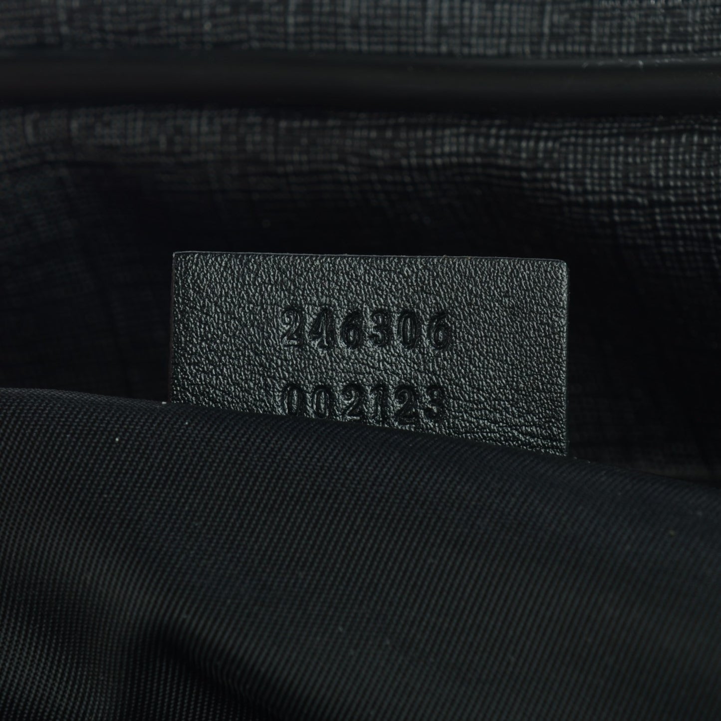 GG Supreme Interlocking G Duffel Black