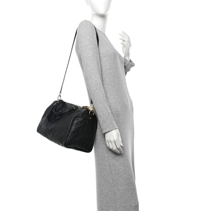 Louis Vuitton Empreinte Monogram Speedy Soft 30 Black 2 of 10