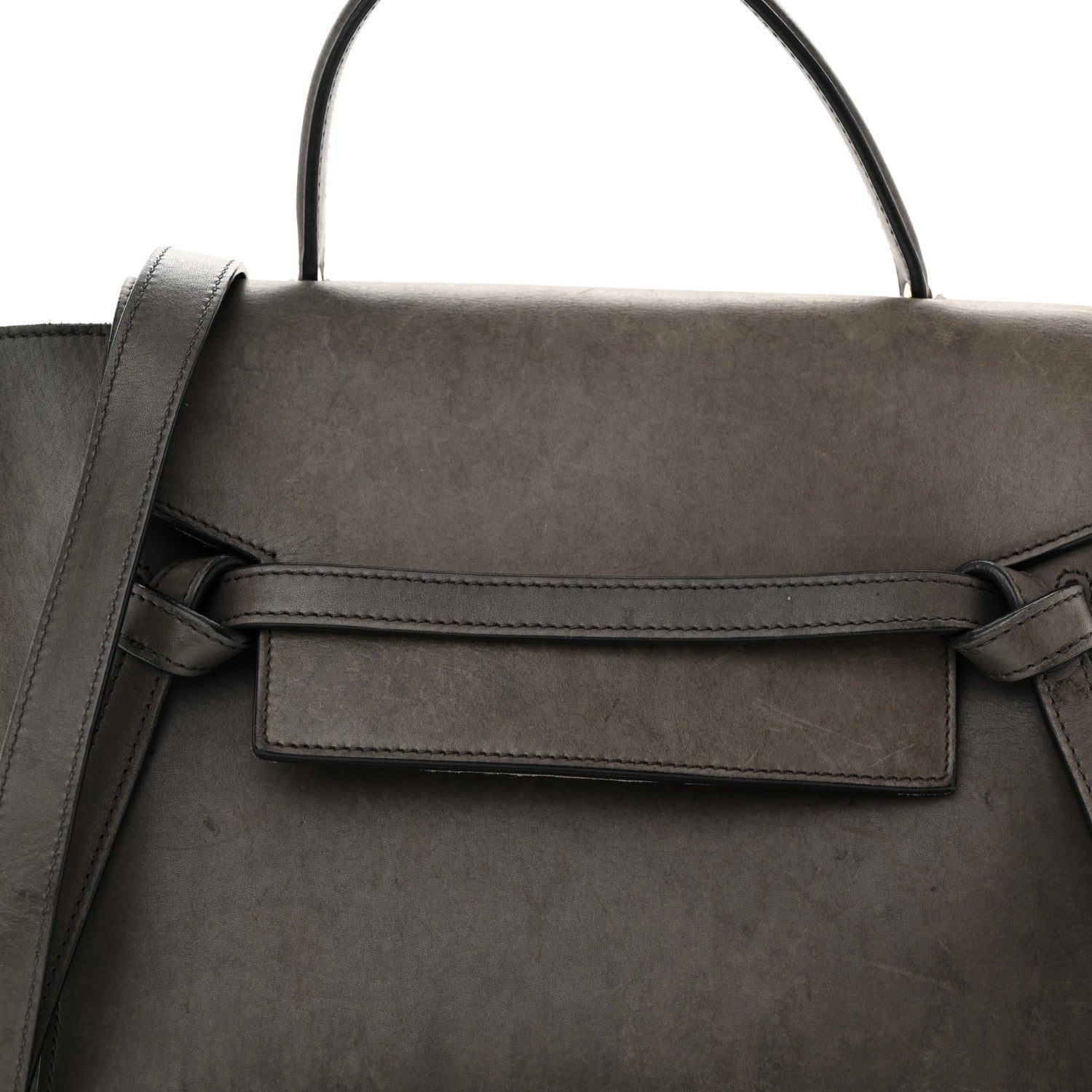 Celine Smooth Calfskin Micro Belt Bag Grey 7 of 20