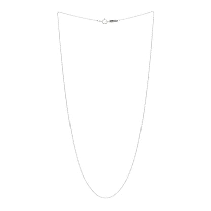 Tiffany Platinum Chain Necklace 18" 3 of 4