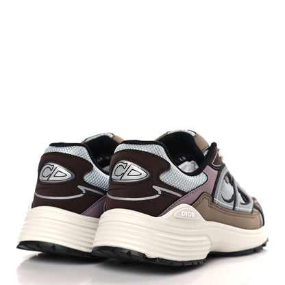 Christian Dior Technical Mesh Calfskin Womens B30 Sneakers 36 Grey Brown 5 of 8
