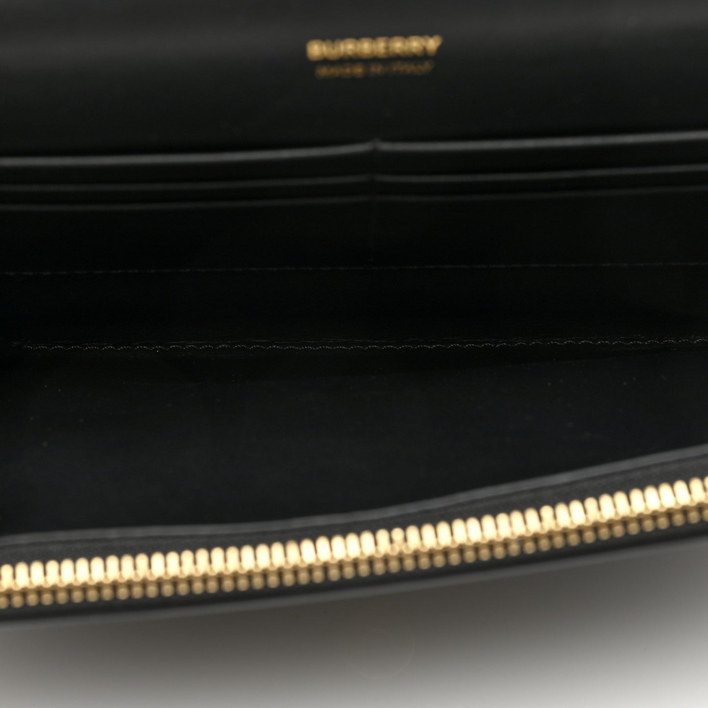 Calfskin Monogram TB Mini Flat Crossbody Bag Black