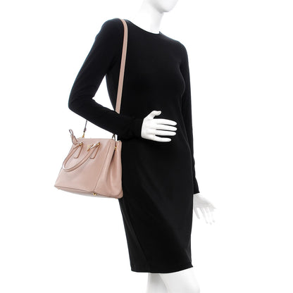 Prada Saffiano Small Galleria Double Zip Tote Cammeo 2 of 15