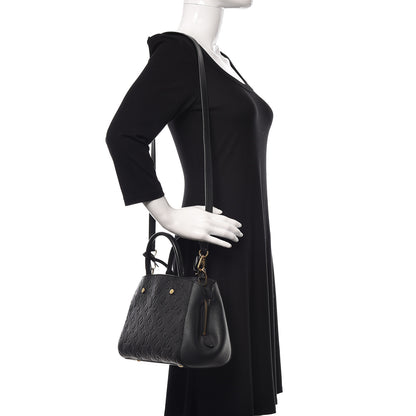 Louis Vuitton Empreinte Montaigne BB Black 2 of 9