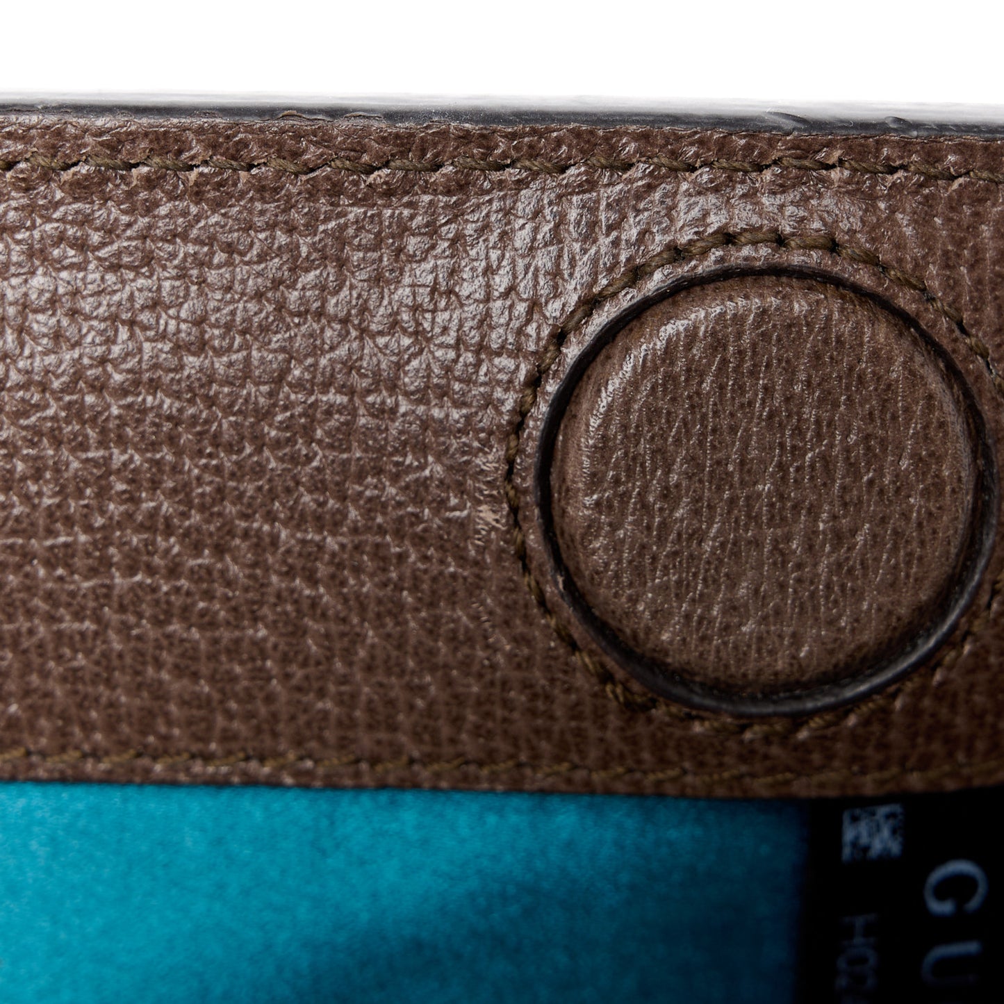 GG Supreme Monogram Web Small Ophidia Chain Shoulder Bag Brown