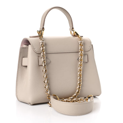 Louis Vuitton Soft Calfskin Mini Lockme Ever Greige 3 of 8