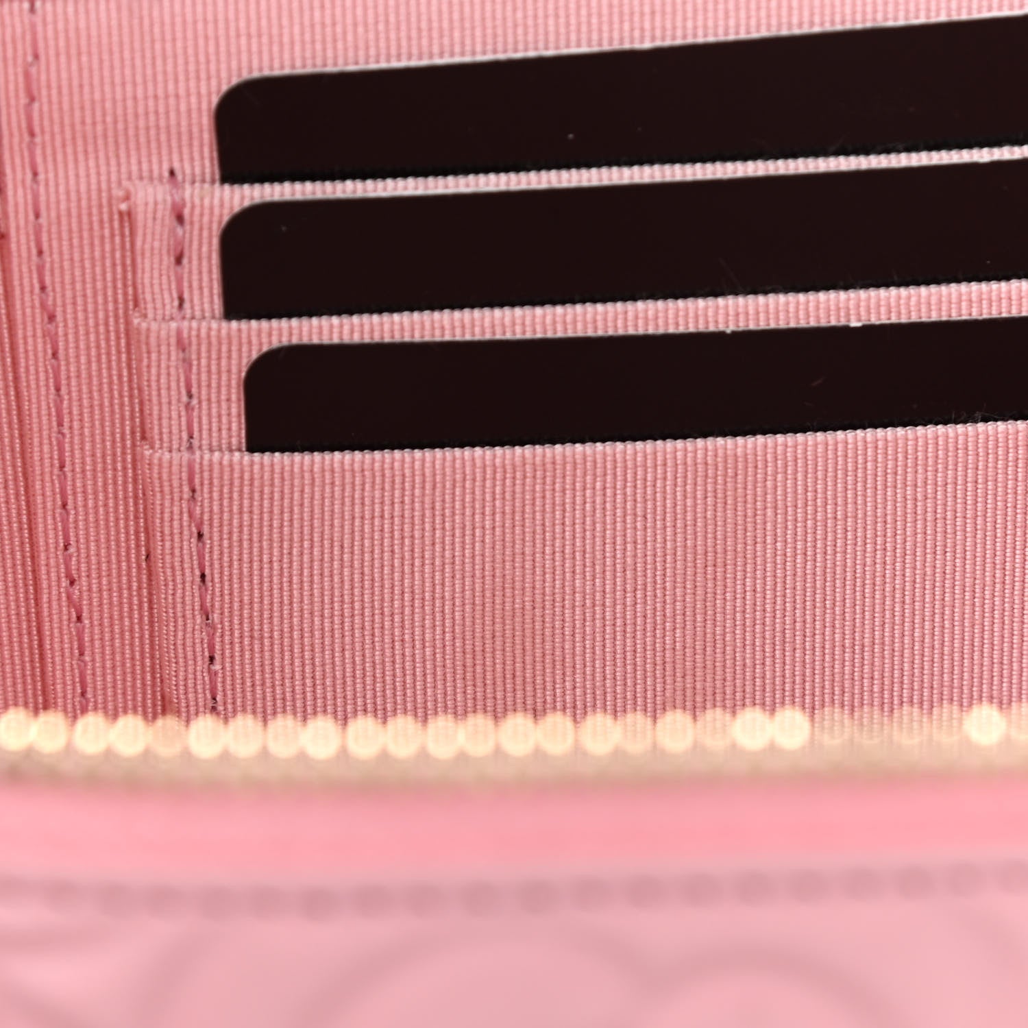 Chanel Lambskin Camellia Embossed Small Vanity Case With Chain Pink 8 of 10