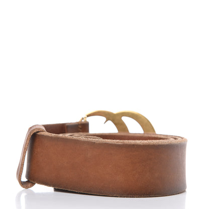 Gucci Faded Calfskin Double G 40mm Belt 85 34 Cuir 3 of 7