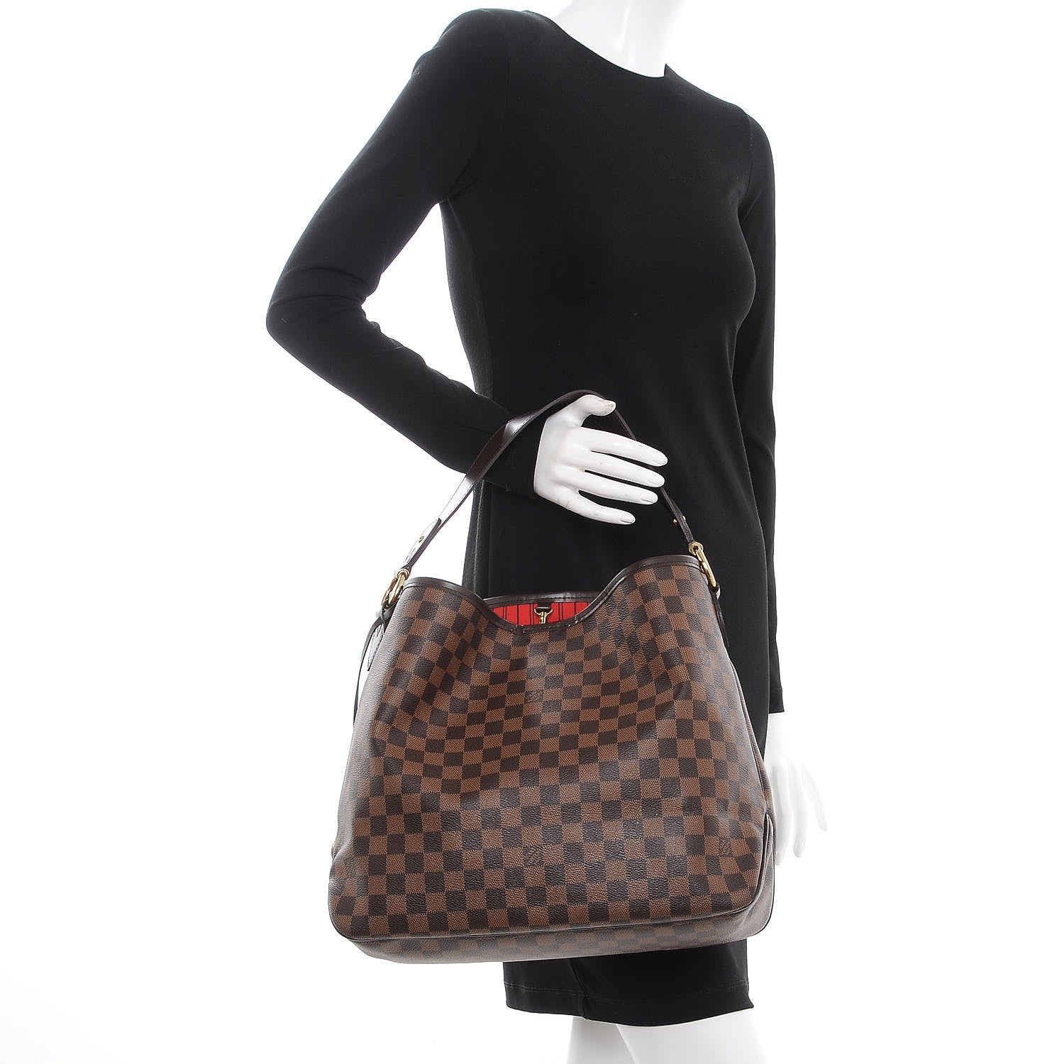 Louis Vuitton Damier Ebene Delightful MM 2 of 8