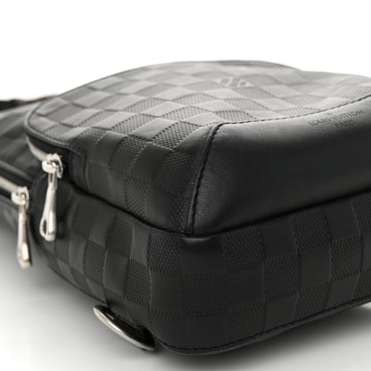 Louis Vuitton Damier Infini Avenue Sling Bag Onyx 9 of 10