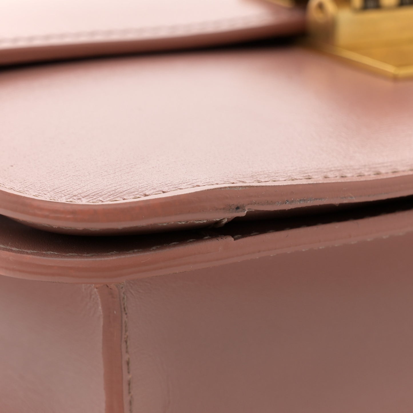 Box Calfskin Teen Classic Box Flap Bag Antique Rose