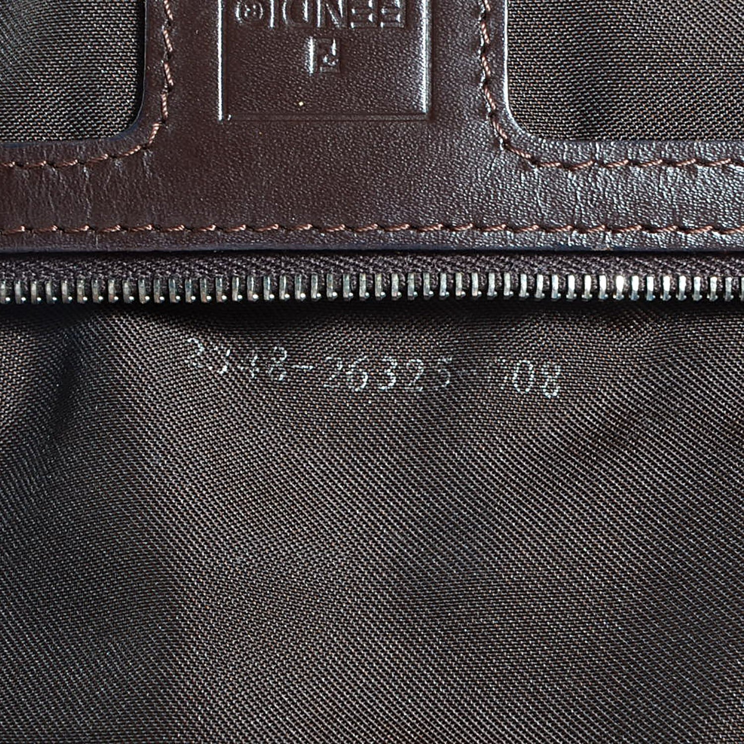 Fendi Zucca Mama Baguette Tobacco 7 of 8