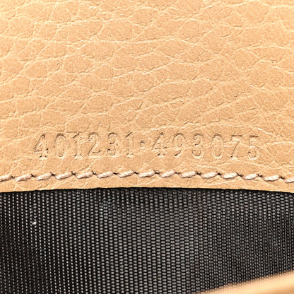 Gucci Dollar Calfskin Crystal Mini Dionysus Chain Wallet Natural Tan Black Diamond 10 of 17