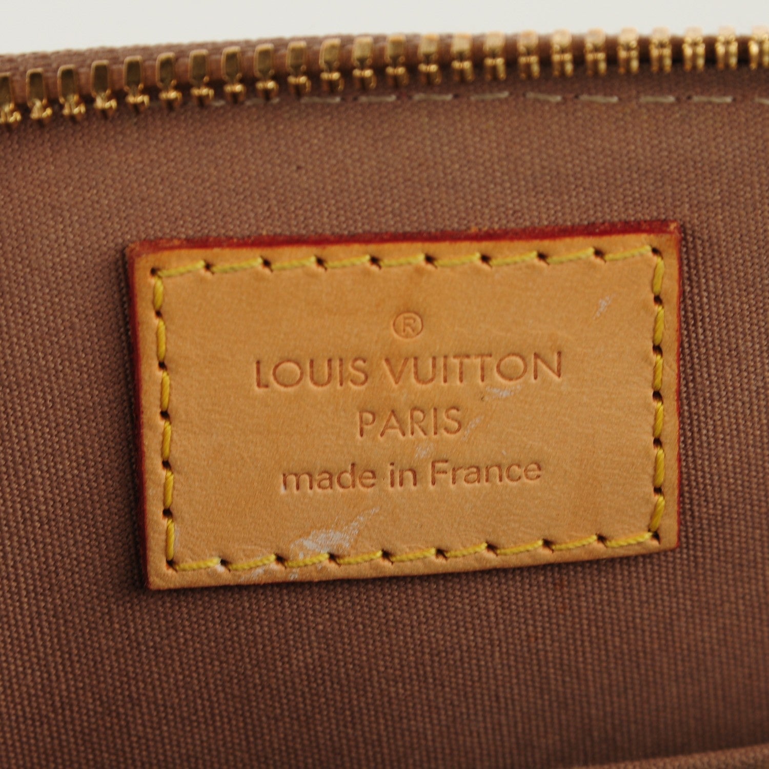 Louis Vuitton Vernis Alma BB Beige Poudre 5 of 7