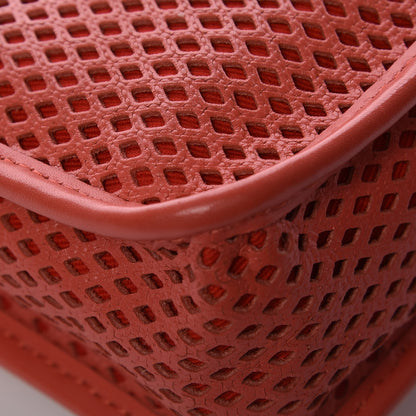 Chanel Perforated Calfskin Small Up In The Air Flap Red 16 of 21