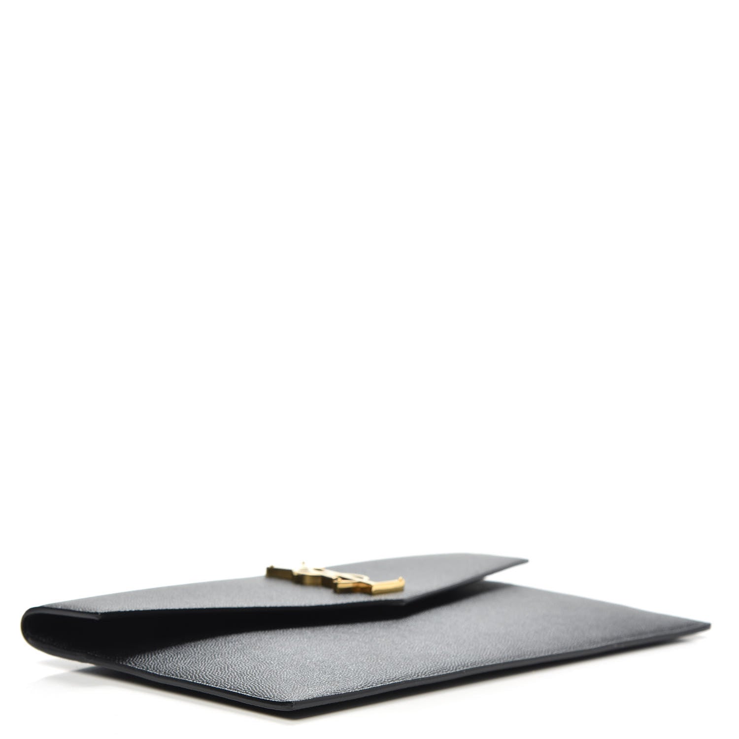 Saint Laurent Grain De Poudre Uptown Pouch Black 4 of 7