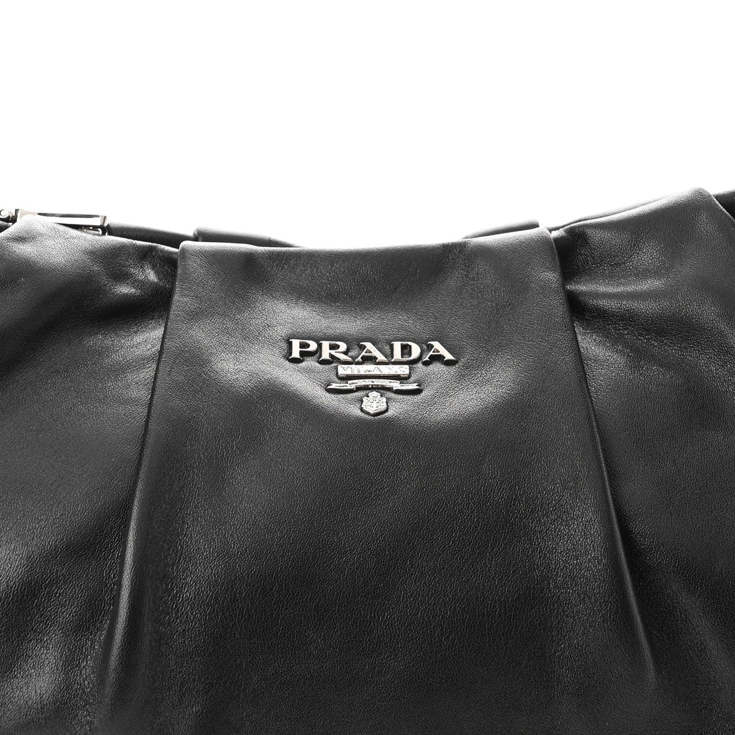 Soft Calf Shoulder Bag Black