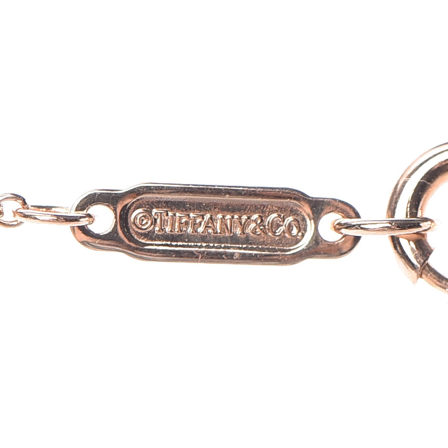 18K Rose Gold Diamond Bow Pendant Necklace
