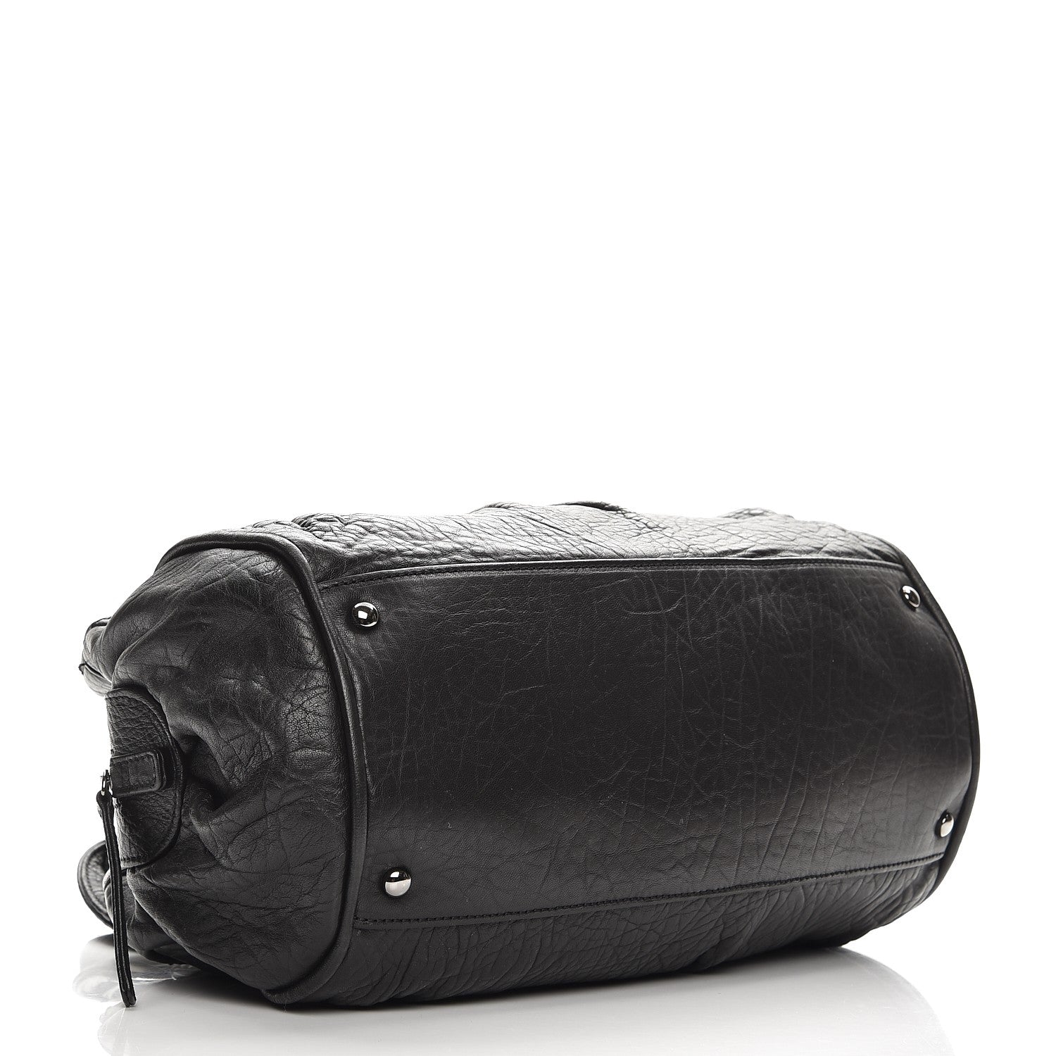 Chanel Distressed Lambskin Quilted Small Le Marais Tote Black 4 of 9