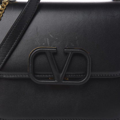 Valentino Garavani Smooth Calfskin Small VSling Shoulder Bag Black 9 of 9