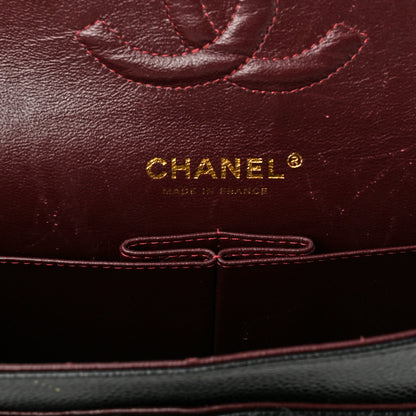 Chanel Caviar Quilted Medium Double Flap Black 6 of 12