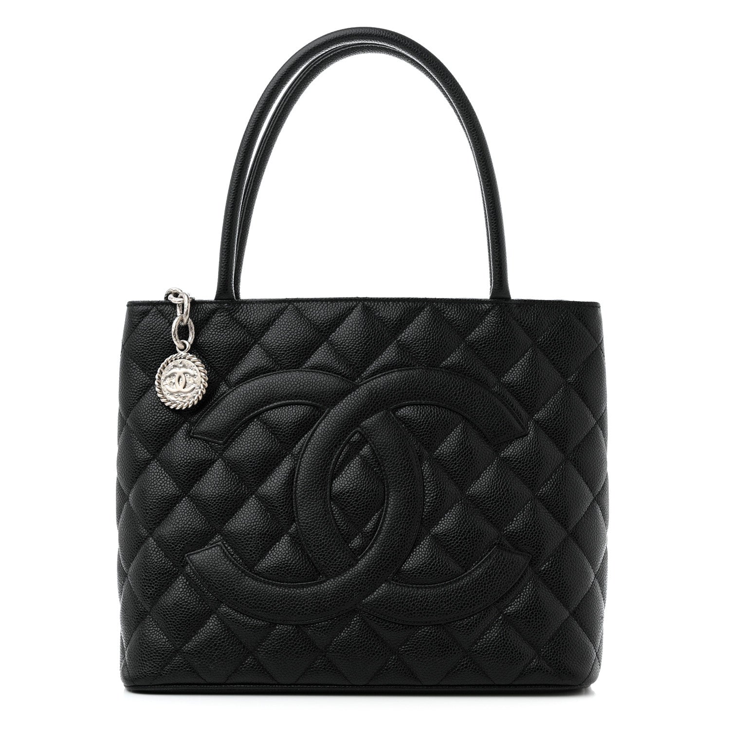 Chanel Caviar Quilted Medallion Black 1 of 12