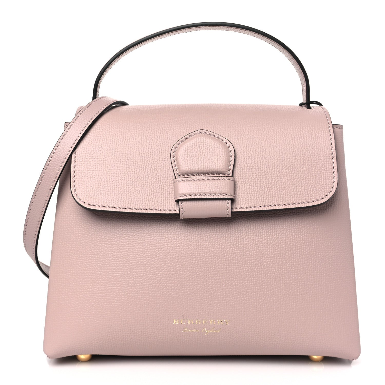 Burberry Derby Calfskin House Check Small Camberley Pale Orchid 1 of 8