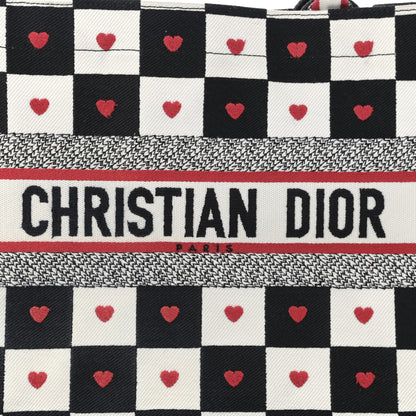 Christian Dior Canvas Embroidered Medium Book Tote Multicolor 8 of 13