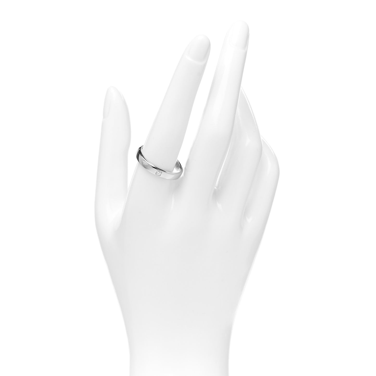 Platinum Diamond Toujours Etoiles Wedding Band Ring 61 9.5