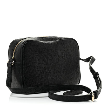 Gucci Pebbled Calfskin Small Soho Disco Bag Black 3 of 12