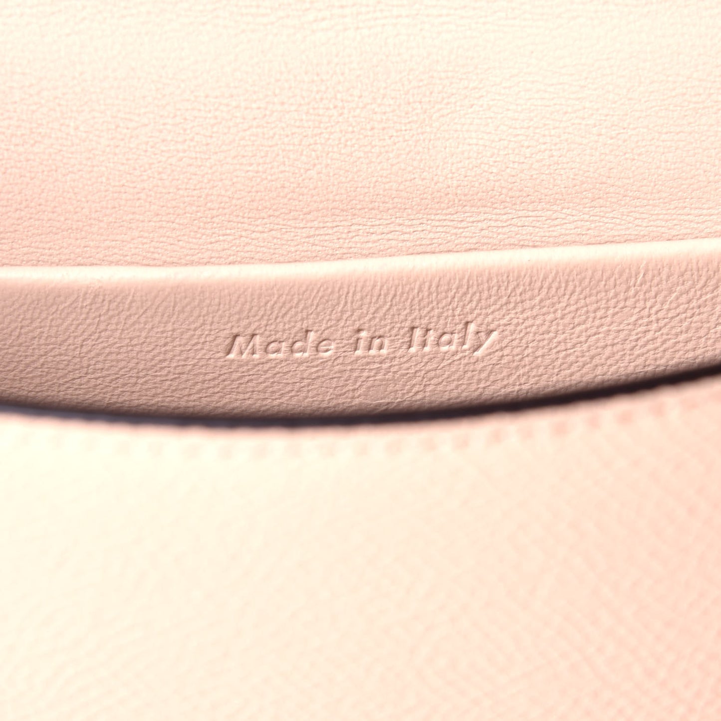 Grained Calfskin Small Trotteur Powder