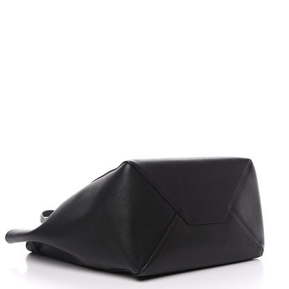 Celine Soft Grained Calfskin Small Belt Cabas Phantom Black 3 of 11