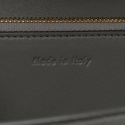 Celine Box Calfskin Medium Classic Box Flap Bag Zinc 7 of 14