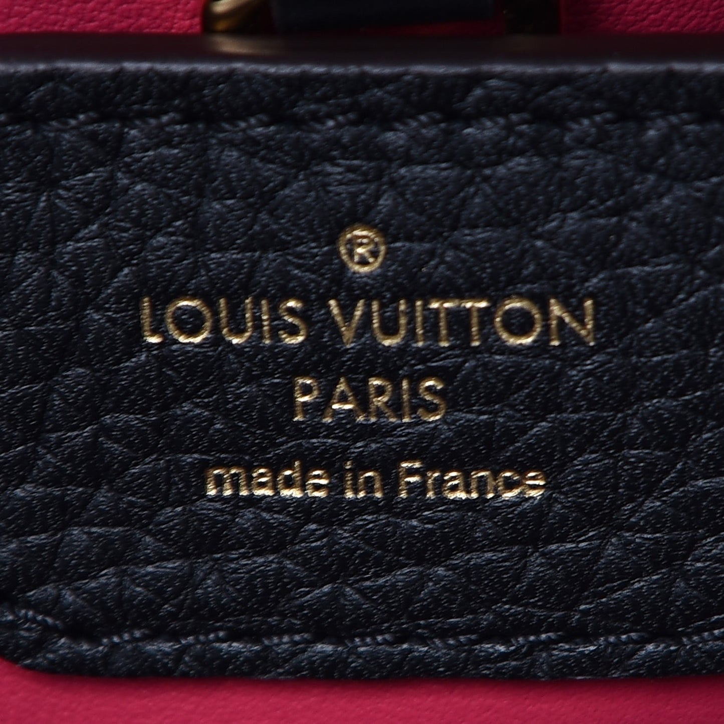 Taurillon Capucines PM Black