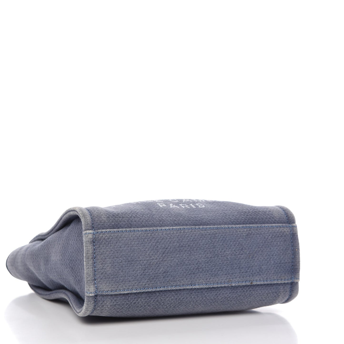 Canvas Mini Deauville Tote Denim Blue