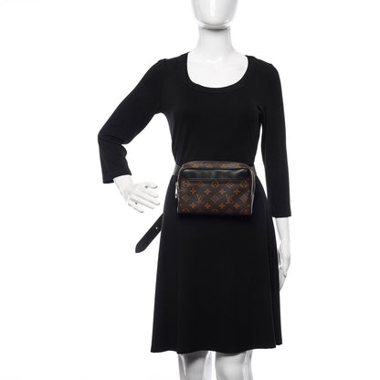 Louis Vuitton Monogram Uniformes Belt Bag Black 2 of 10