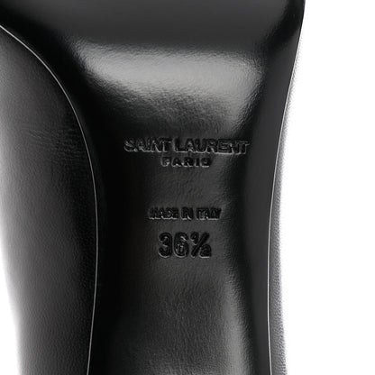 Saint Laurent Calfskin Anja 85 Pumps 36.5 Black 8 of 9