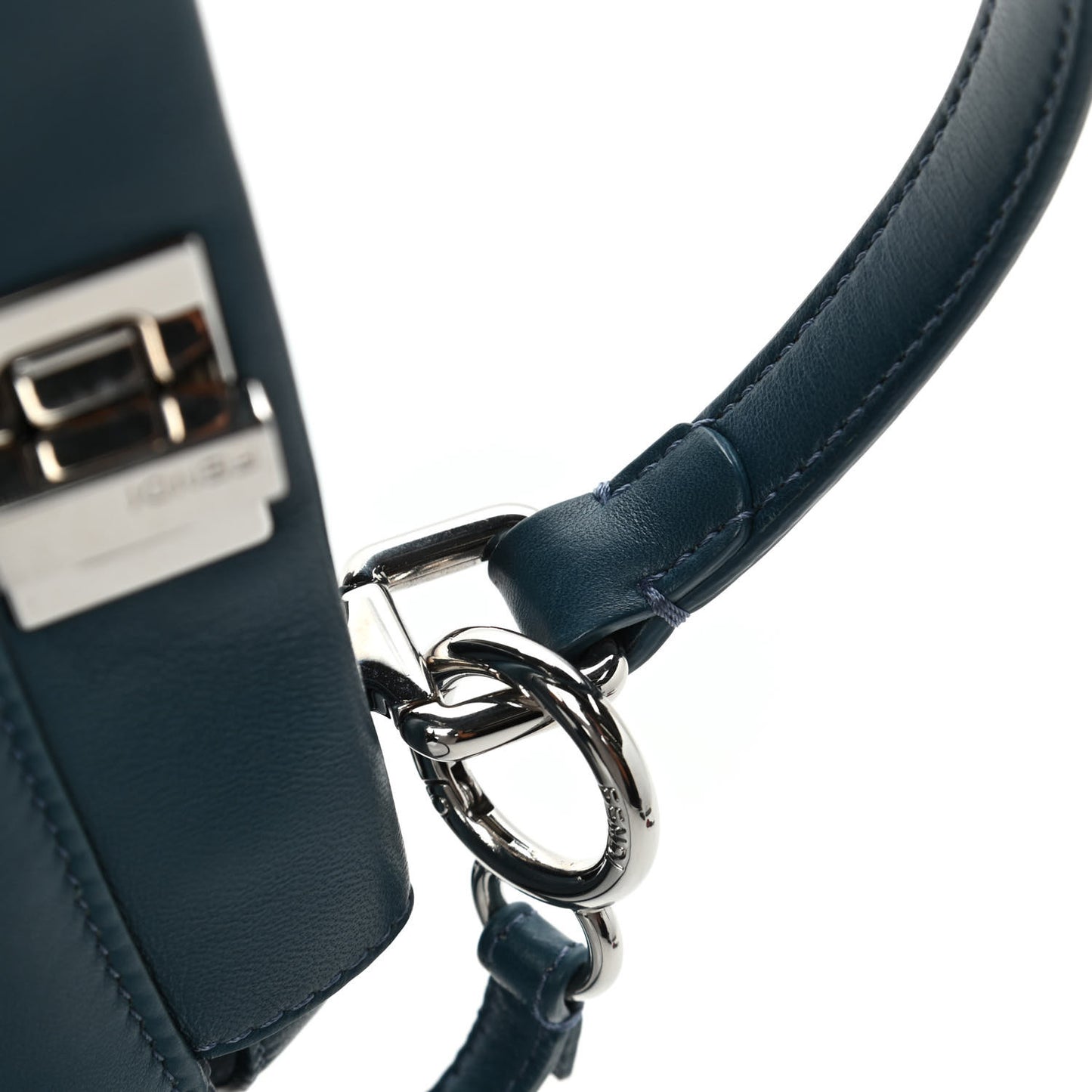 Nappa Mini Peekaboo Iconic Satchel Pavone